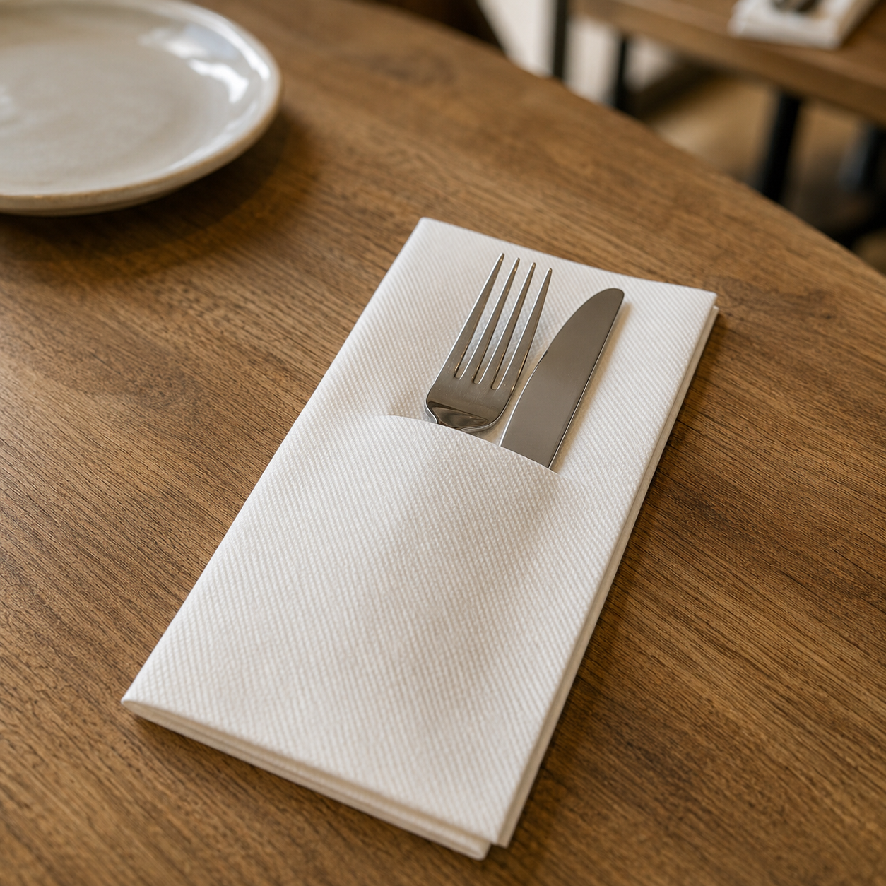 Pocketservet® 48x40 cm - 1/8e vouw - Airlaid